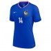 Frankreich Adrien Rabiot #14 Replik Heimtrikot Damen EM 2024 Kurzarm